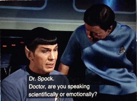 Star Trek What Is The Earliest Instance Of Spock Being Called Dr
