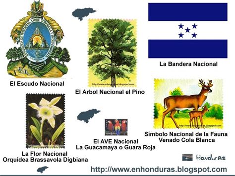 En Honduras Simbolos Nacionales