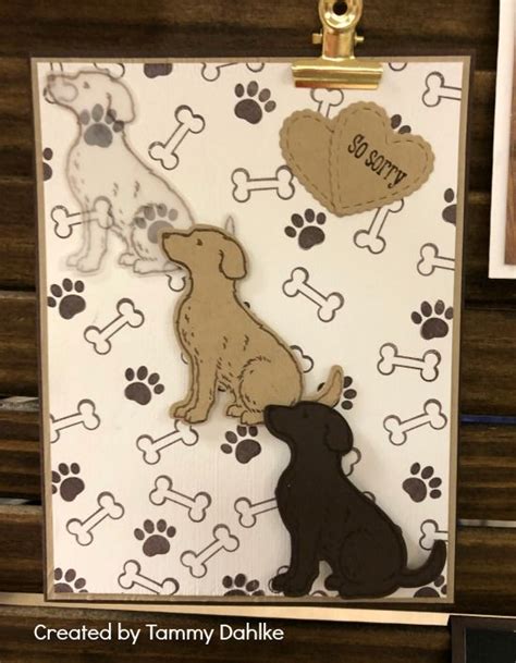 Dog Cards Handmade Pet Condolences Dog Sympathy Card Make Your Own