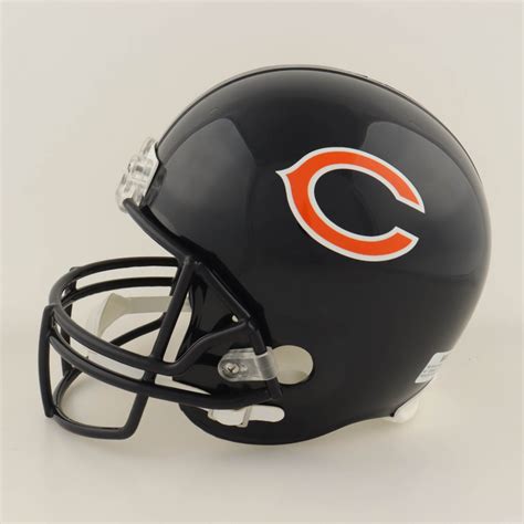 Brian Urlacher Mike Singletary And Dick Butkus Signed Bears Full Size Helmet With Multiple