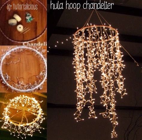 Diy Hula Hoop Chandelier 💖🔮 Diy Wedding Decorations Diy Wedding