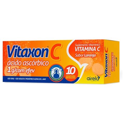 Comprar Vitaxon C 1G C 10 Comprimidos Efervescente Laranja