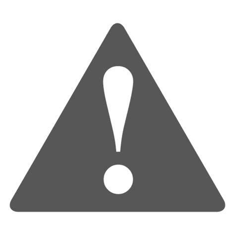 Caution Flat Triangle Sign Transparent Png And Svg Vector File