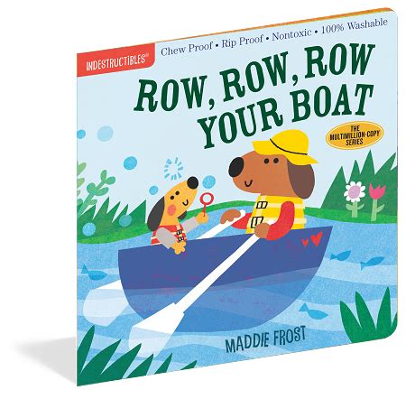 Indestructibles | Row Row Row Your Boat | Baby reading, Baby book ...