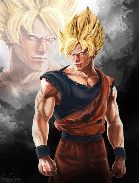 Confira Esta Arte Super Realista Impressionante Do Goku De Dragon Ball Critical Hits