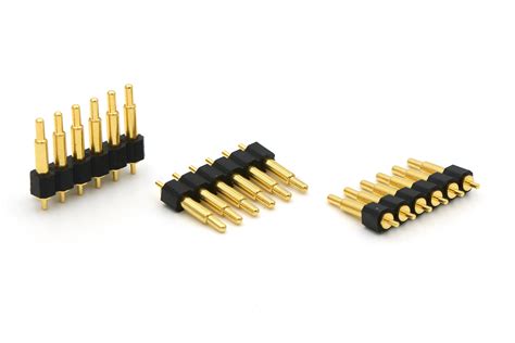 6pin Dip Type Spring Loaded Pogo Pin Connector