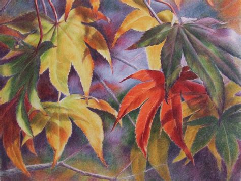 Painting 9 Gorgeous Autumn Leaves Paintings To Color Your Life Art