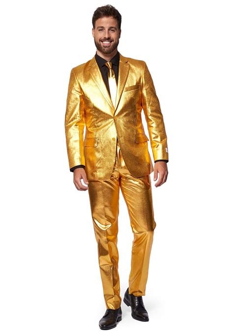 Mens Opposuits Groovy Gold Suit