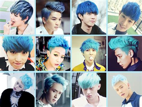 Blue Haired Idols Blue Hair Idols Kpop Idol Kpop Kpop Idol