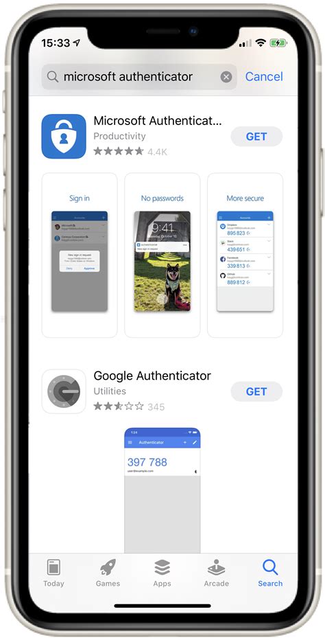 Does anyone have authenticator setup on their watch? Microsoft Authenticator app - Setup as the Authentication ...
