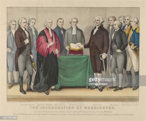 George Washington Inauguration Photos And Premium High Res Pictures