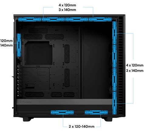 Fractal Design Define 7 Xl Black Full Tower Computer Case