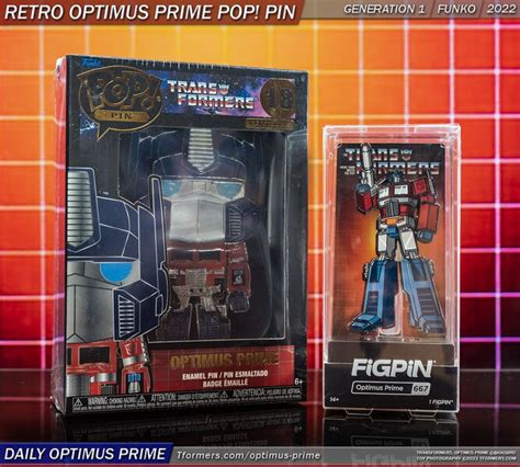 Daily Prime Funko Pop Pin Transformers Optimus Prime