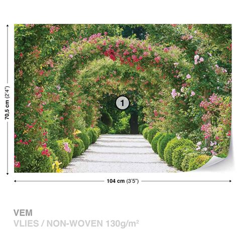 Garden Path Nature Wall Paper Mural Buy At Europosters