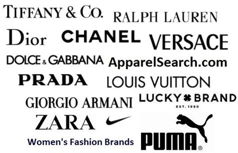 Womens Fashion Brands Directory Of Womenswear Fashion Brands By