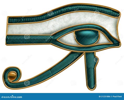 Eye Of Horus Symbol Old Paper Ra Eye On Papyrus With Sun Rays Stock Image