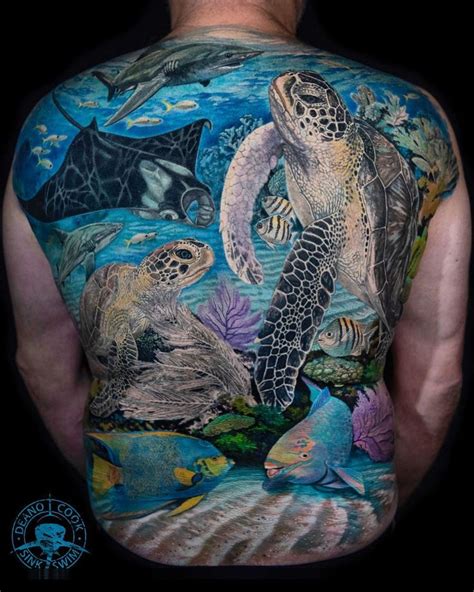 101 Amazing Ocean Tattoo Ideas That Will Blow Your Mind Ocean Tattoos Ocean Life Tattoos
