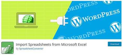 How To Import Data With A Wordpress Excel Spreadsheet Plugin