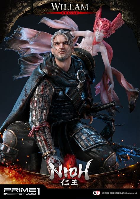 Artstation Nioh William Statue Gerard Kravchuk Williams Statue