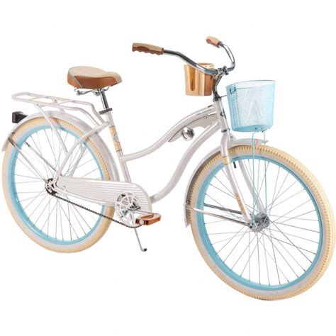 Womens Beach Cruiser Bike 26 Bicycle Vintage Single Speed Basket Rack