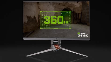 Nvidia And Asus Announce Worlds Fastest Monitor The Rog Swift 360 Hz