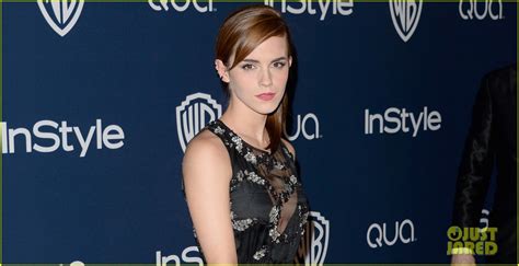 Emma Watson Instyle Golden Globes Party 2014 Photo 3029740 Emma
