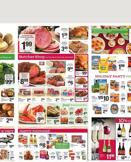 Get free kroger christmas bonus now and use kroger christmas bonus immediately to get % off kroger's most popular grocery store item of 2020. Kroger Christmas Food Dec 23