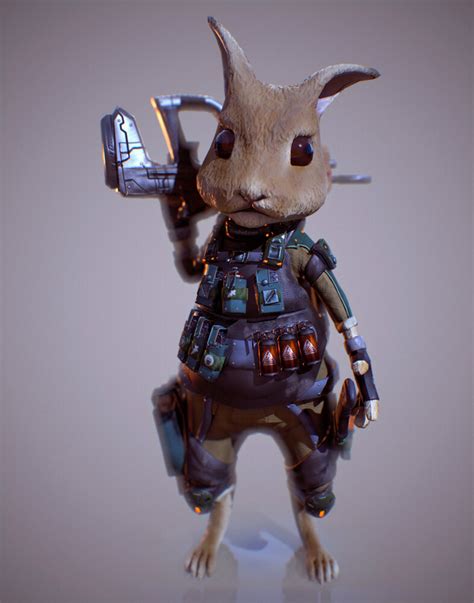 Artstation Battle Rabbit