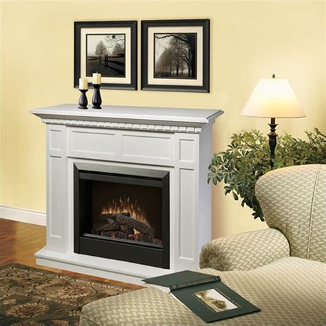 One of the major benefits of free standing fireplaces is that you can easily install them in your home. Dimplex Caprice Free Standing Electric Fireplace in White ...