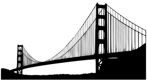 Bridge Silhouette Clip Art 20 Free Cliparts Download Images On