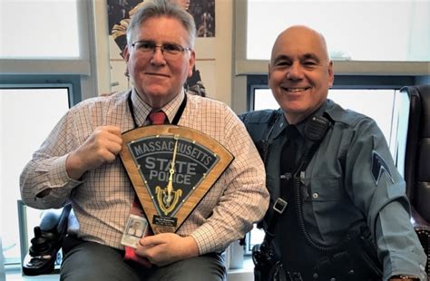 Massachusetts State Police Trooper Retires After 38 Years Of Service