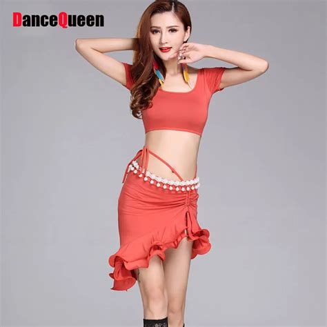 Classical Belly Dancing Suit Topsskirts For Ladies Multi Color Skirts Model Sets Women