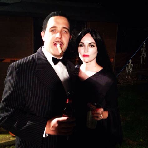 Halloween Couple Costume Gomez And Morticia Addams Gomez And Morticia Morticia Addams Couple