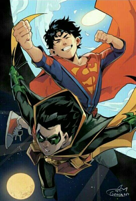 ImÁgenes Damian Wayne X Jonathan Kent In 2020 Dc Comics Artwork