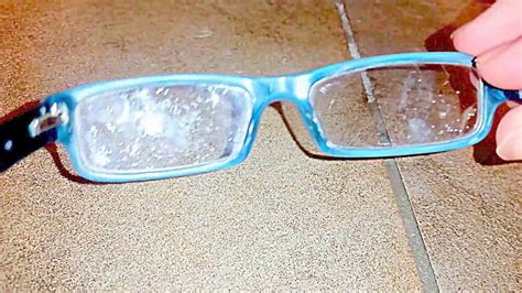 Cleaning Eyeglasses With Dish Soap Youtube