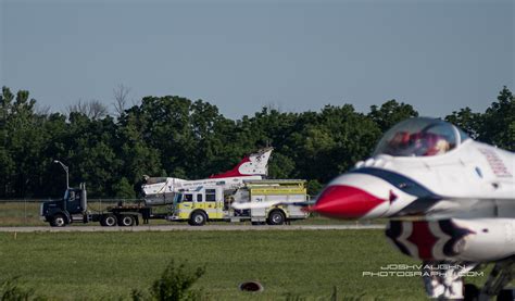 Thunderbird Involved In Crash Hauled Away Before Gates Open At Dayton