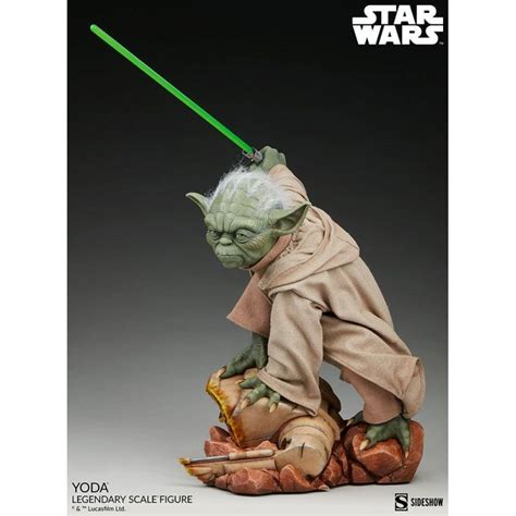 Yoda Legendary Scale Sideshow Statue Star Wars