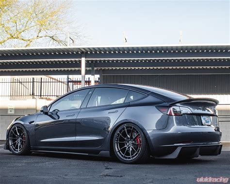 Vr Forged D03 R Wheel Package Tesla Model 3 Model Y 20x90 Gunmetal