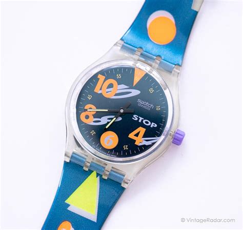 Swatch Ssk102 Movimento Watch 1993 Swatch Gent Chronograph Watch