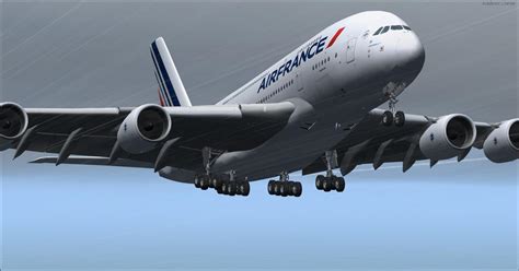 Download Airbus A380 800 Vc Air France Fsx And P3d Rikoooo