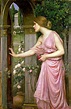 Psyché ouvrant la porte du jardin de Cupidon – John William Waterhouse ...