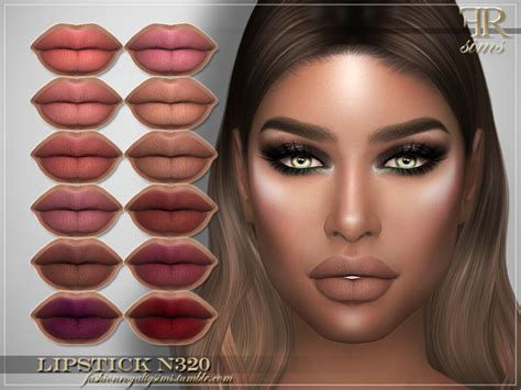 The Sims Resource Lipstick N320