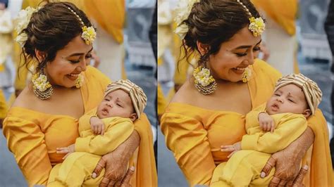 Neha Kakkar Blessed With A Baby Boy Shared Her Baby Boy Photo Name With Husband Rohanpreet