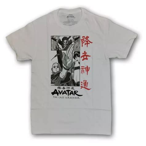 Nickelodeon Avatar The Last Airbender Mens White Short Sleeve T Shirt 1499 Picclick