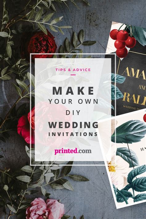 How To Design Your Own Wedding Invites