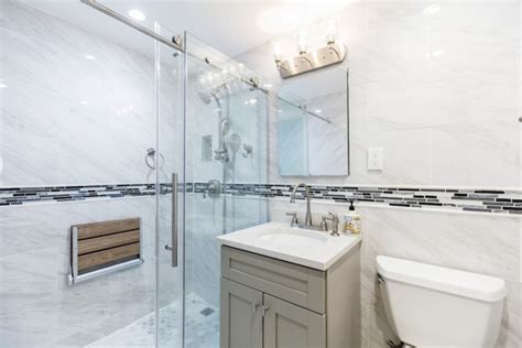 The deadly combination of soap and water makes bathroom floors dangerous for everyone, and doubly so for those with limited mobility. A Senior-Friendly Bathroom That's Safe & Stylish for Dad | Sweeten