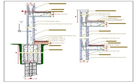 Pile Foundation Details Dwg File