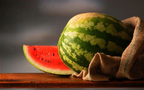 Watermelon Melon Fruit Red Bokeh Wallpapers Hd Desktop And Mobile