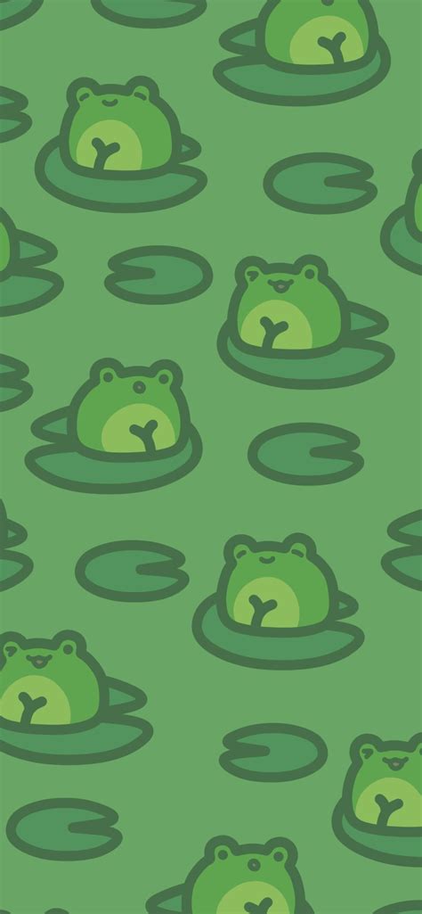 Cute Frog Wallpaper Aesthetic Kawaii Frog Wallpaper Iphone 🐸 Iphone