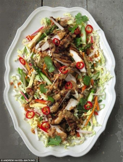 The Hairy Bikers Bang Bang Chicken Salad Healthy Salad Recipes